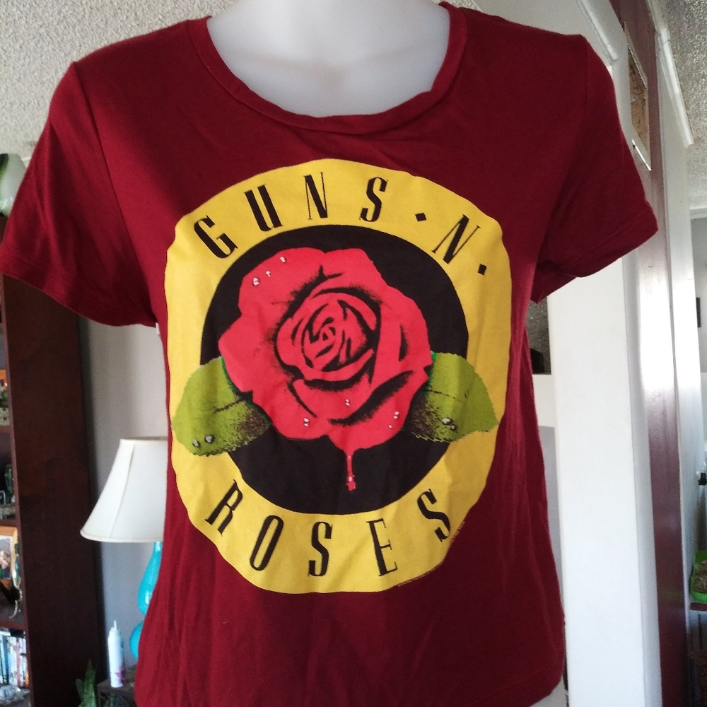 Guns~N~Roses Crop Tshirt